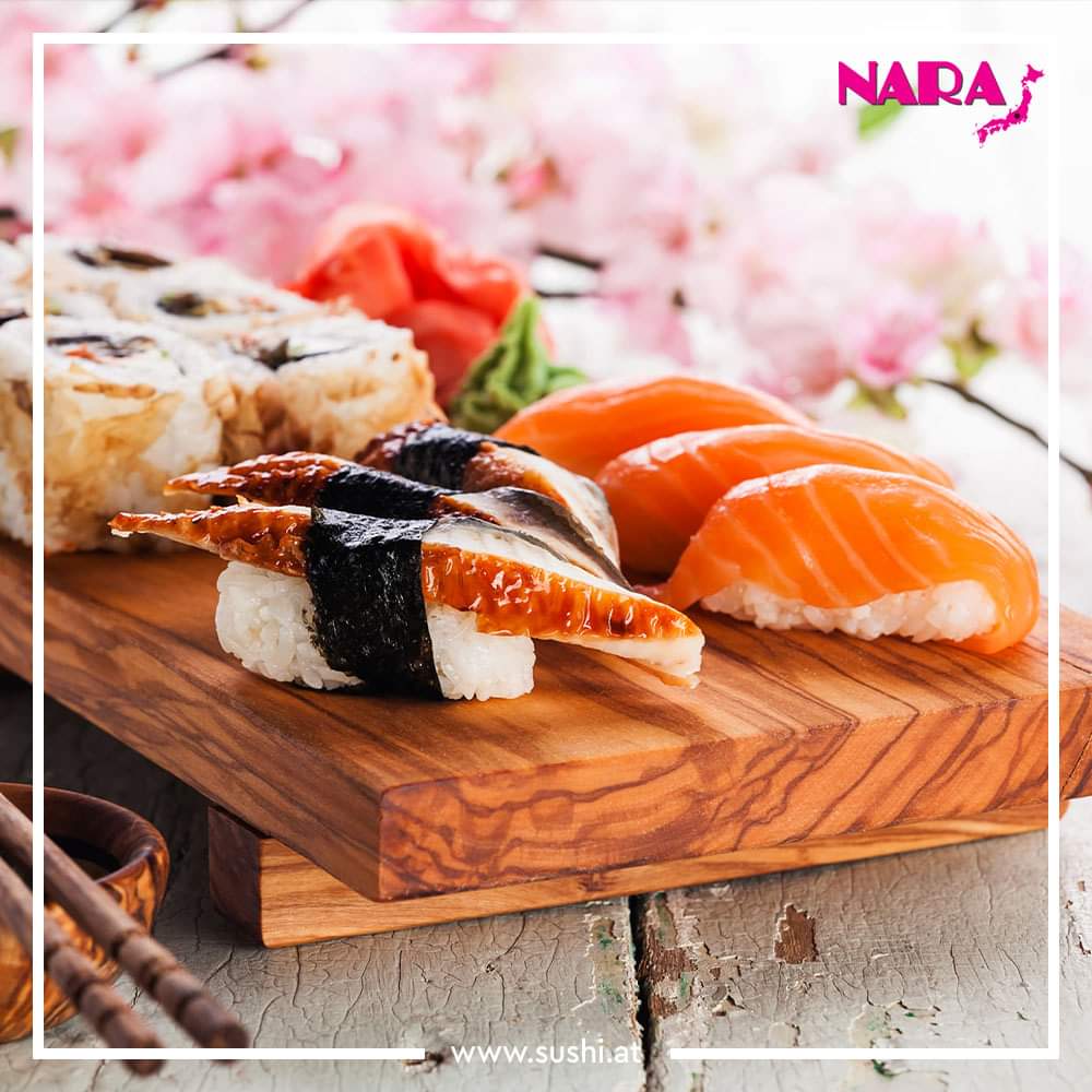 Ambinete Bild einer Sushi Platte